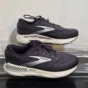 Brooks Ariel GTS 24 Running Shoes Womens 9 Wide D Black Support Sneakers